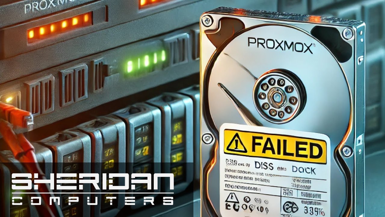 Как заменить неисправный диск в пуле ZFS на Proxmox