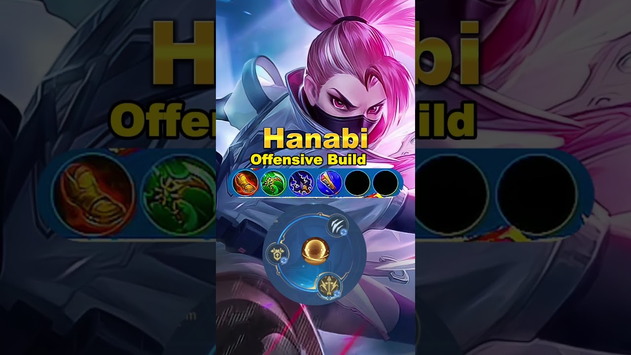 Hanabi's Secret Build for 2024 Revealed  #mlbb #shorts #Hanabi #Hanabiexp #mobilelegends #ml