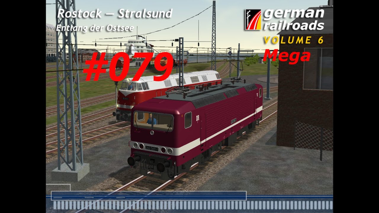 Microsoft Train Simulator Gameplay HD  -  GR  -  Entlang der Ostsee  - L&uuml;-&Uuml;berf&uuml;hrung 1/3