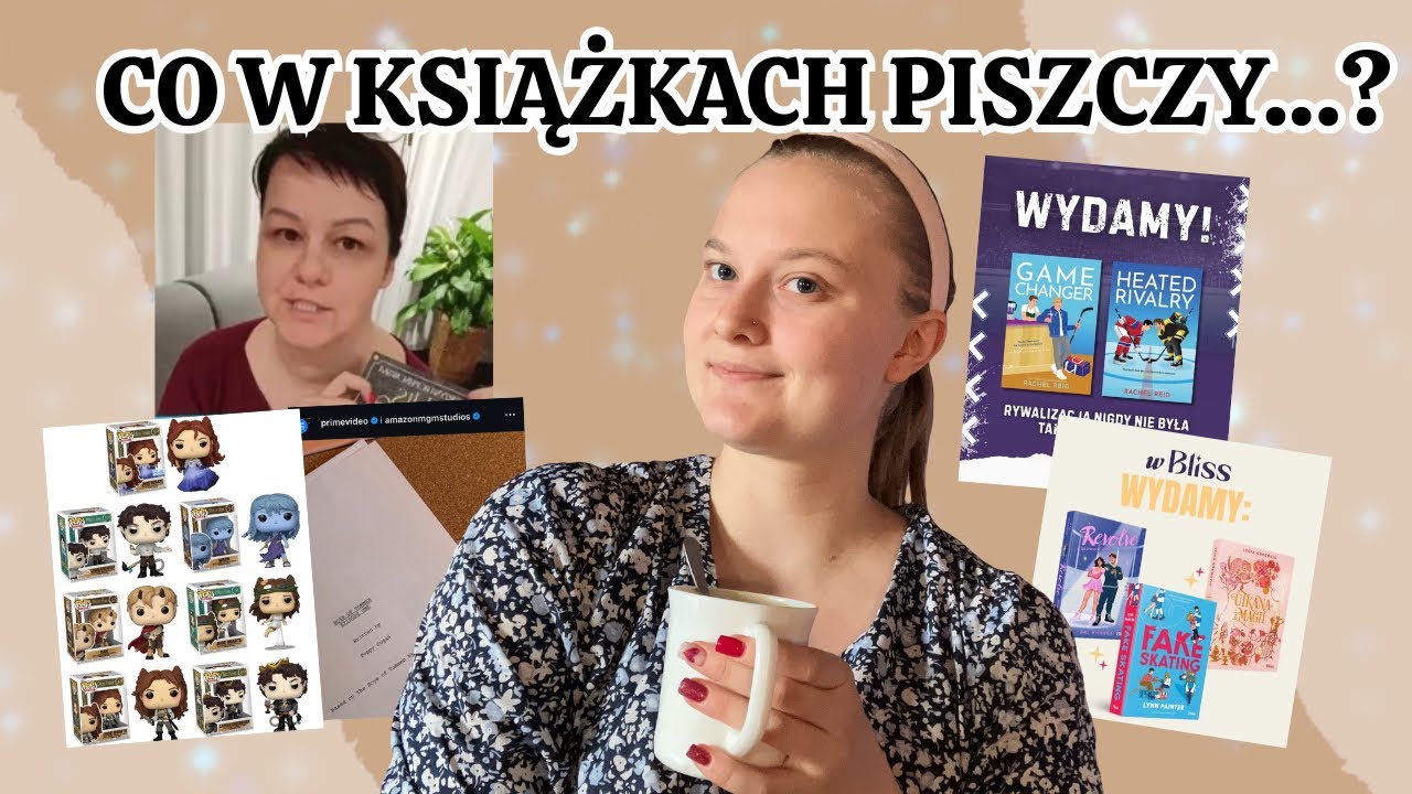 ✨📖 Romanowska, Heated Rivalry polskie wydanie, ekranizacje Amazona, CZYLI CO W KSIĄŻKACH PISZCZY 📖✨