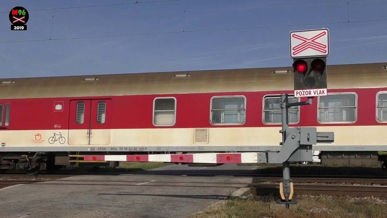Železničn&eacute; priecestie Mužla #2 [SP2027] - 22.10.2019 / Železničn&iacute; přejezd / Slovak railroad crossing