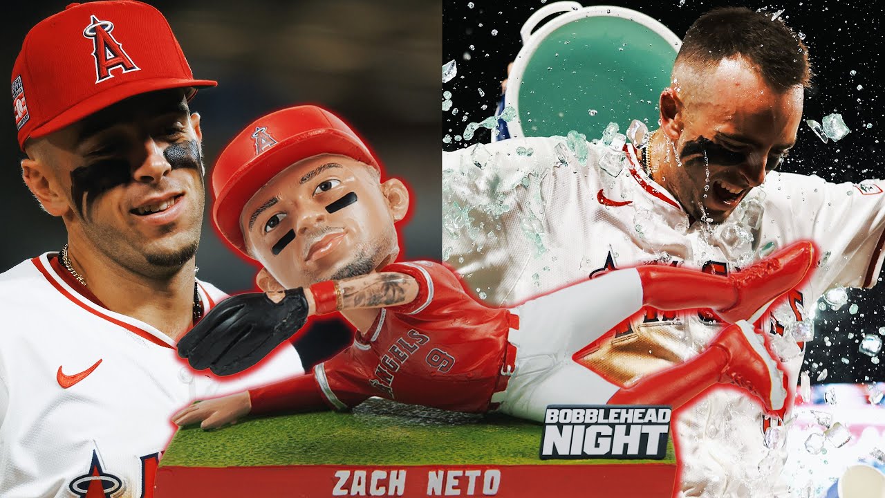 FULL INNING: Zach Neto instrumental in Angels walk-off win ON HIS BOBBLEHEAD NIGHT! 👏