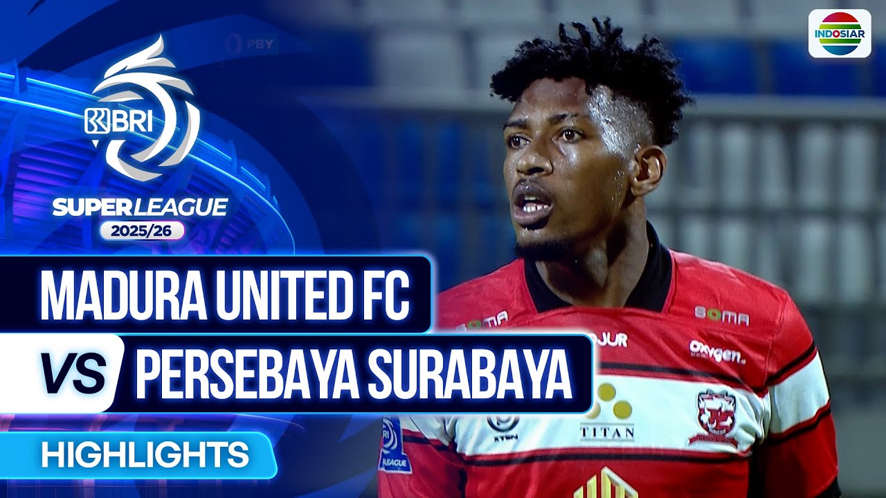 Madura United FC VS Persebaya Surabaya - Highlights | BRI Super League 2025/26