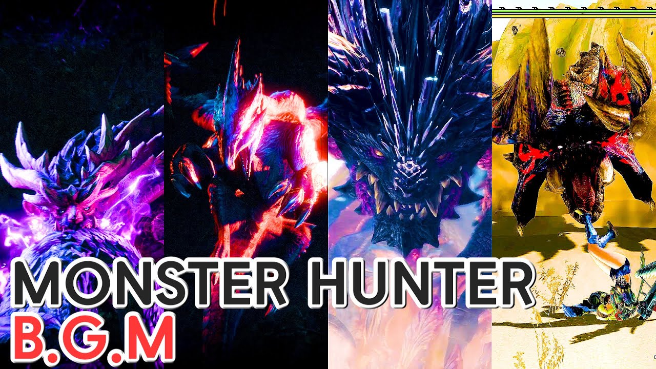MONSTER HUNTER BGM 몬스터헌터 브금 모아 듣기