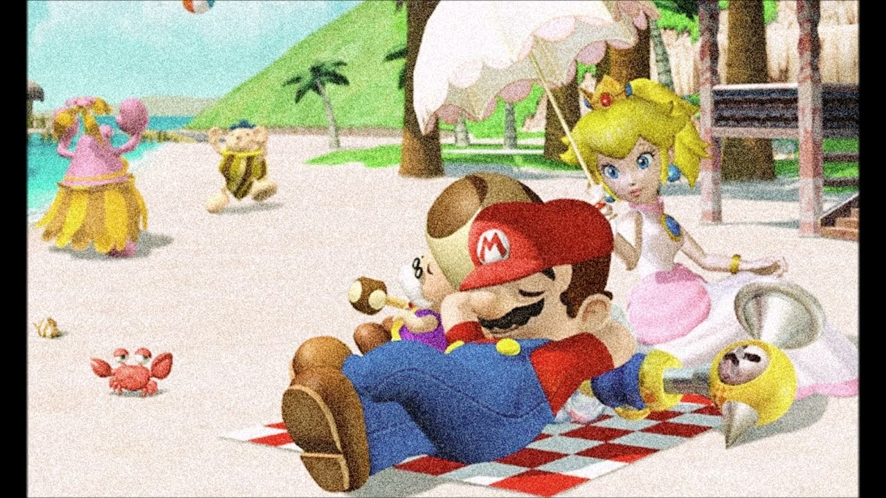 delfino plaza theme (slowed + reverb)