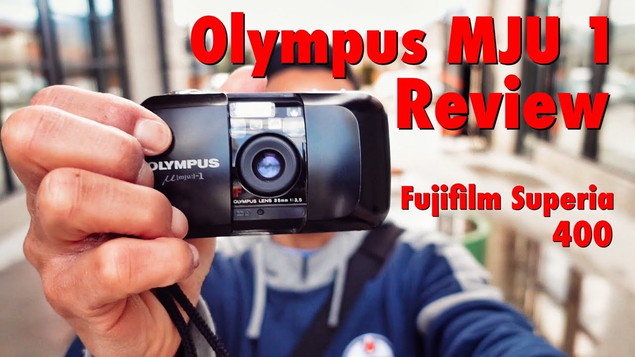 Olympus MJU 1 Point & Shoot Film Camera Review . Fujifilm Superia 35mm Analog Street Photography