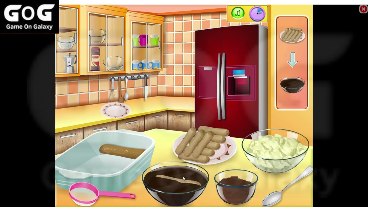 Sara's Cooking Class (Tiramisu) | GameOnGalaxy