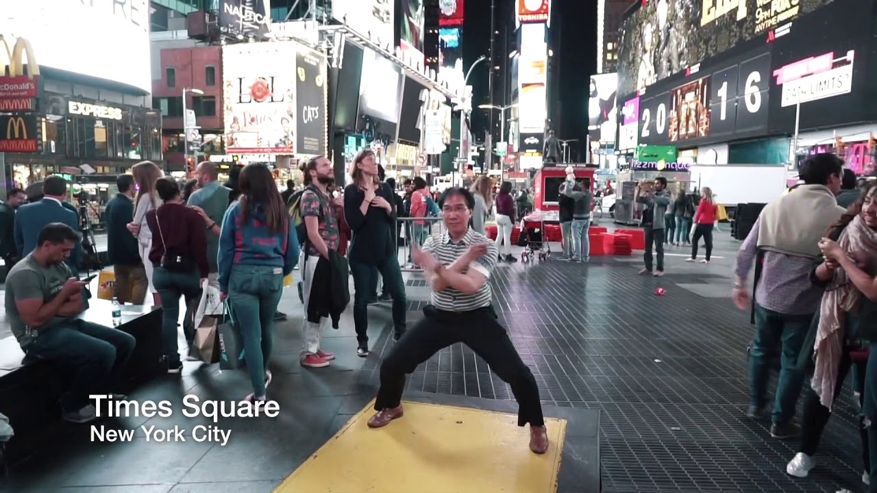 Chinese Martial Arts On The Streets Of New York City