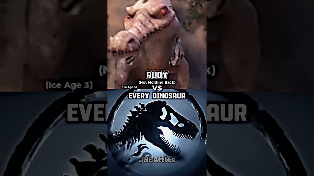 Rudy vs every Dinosaur