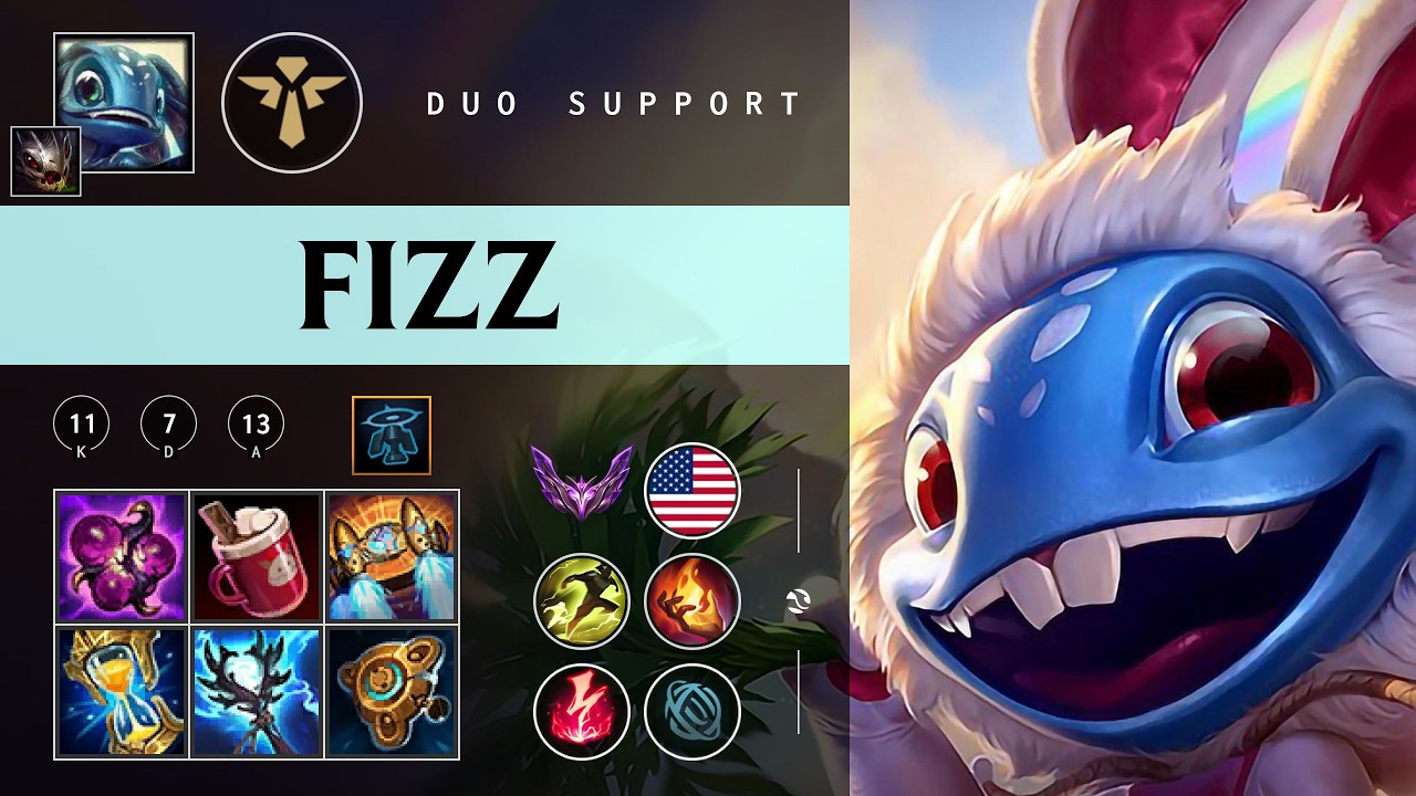 Fizz Support vs Soraka - NA Master Patch 26.04
