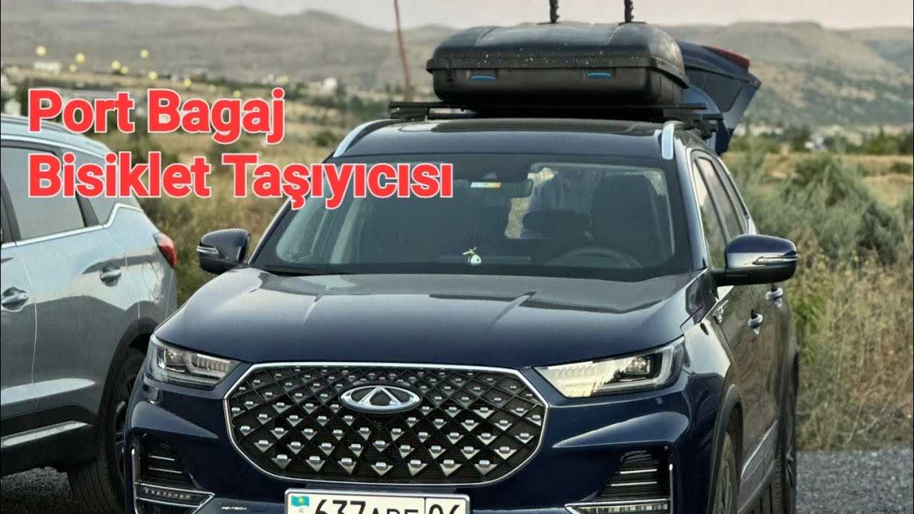 Chery Tiggo 8 Pro Port Bagaj ve Bisiklet Taşıyıcı Detayları (Lütfen ABONE OLMAYI UNUTMAYIN)