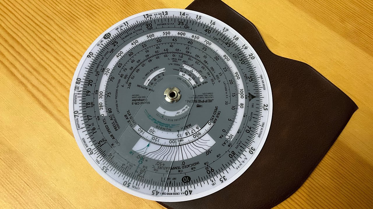 Intro to CR-3 (Circular E6B) Flight computer