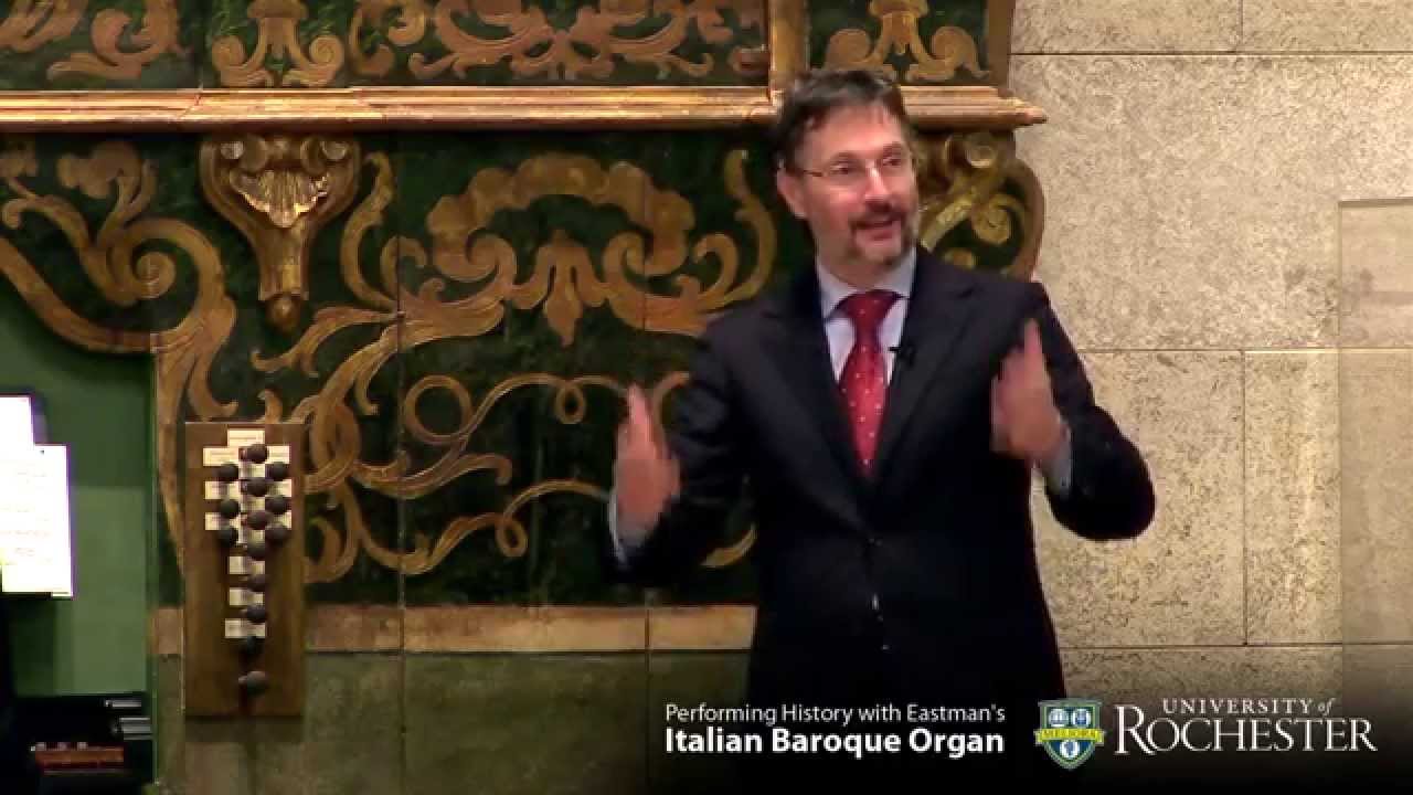 Italian Baroque Organ - Masterclass with Roberto Antonello: Works of Zipoli and His Contemporaries