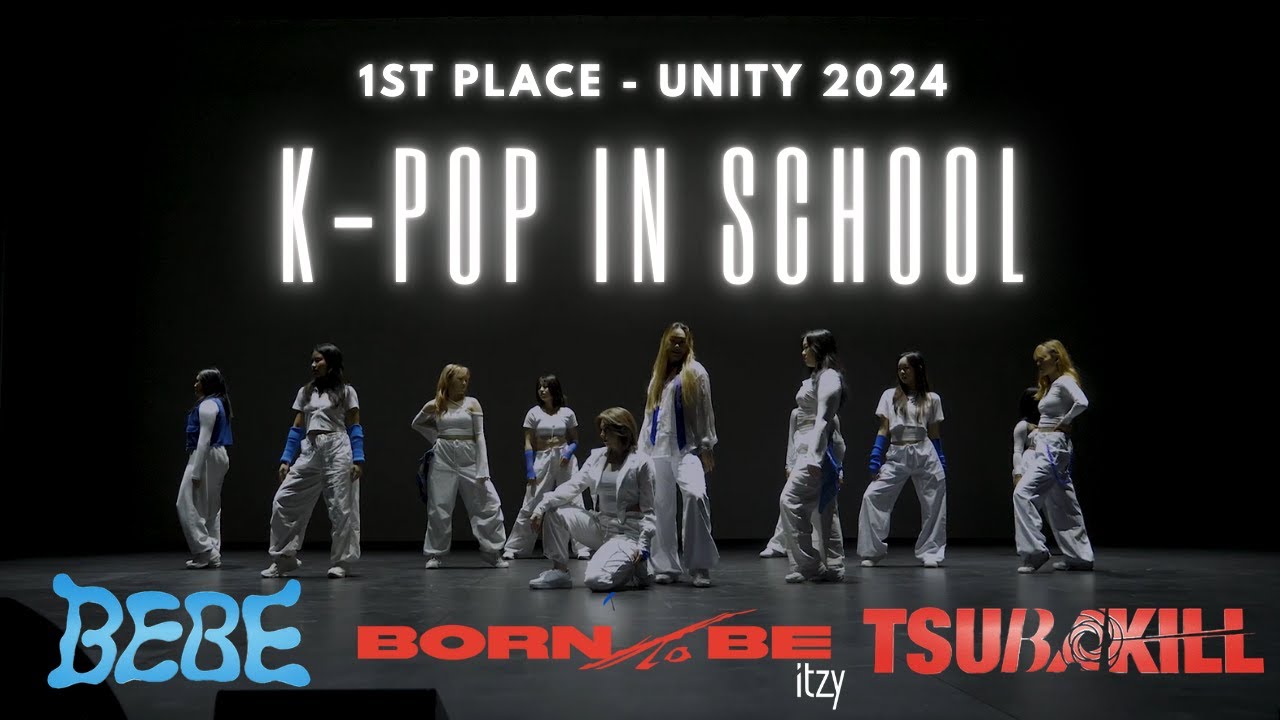 [1ST PLACE | KPOP IN SCHOOL] UNITY 2024 (BEBE, ITZY, TSUBAKILL, & G-DRAGON) Front Cam | ATX KDC
