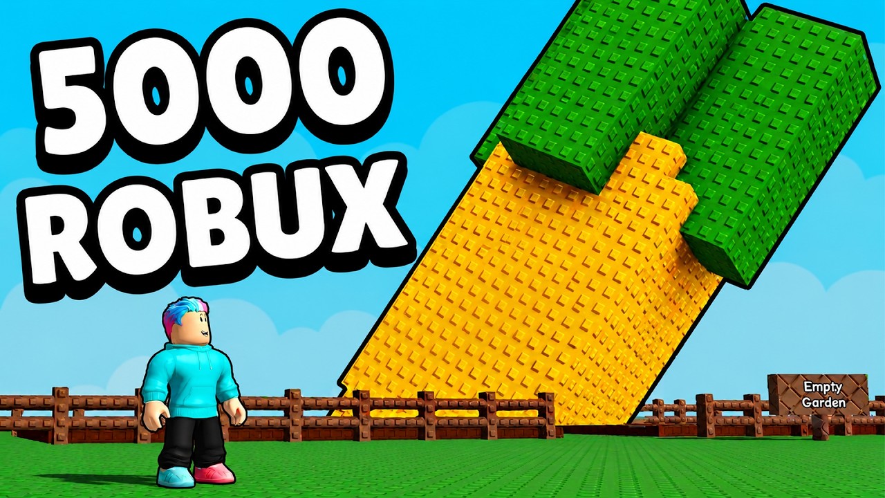 ZNISZCZYŁEM GROW A GARDEN 2 WYDAJĄC 5000 ROBUX