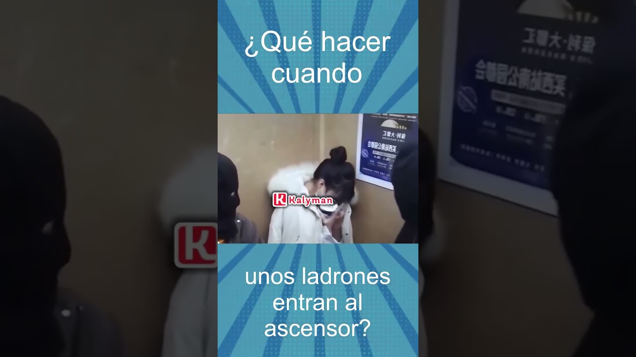 ¡Ladrones ATERRADOS por ATAQUE de RISA en ASCENSOR!
