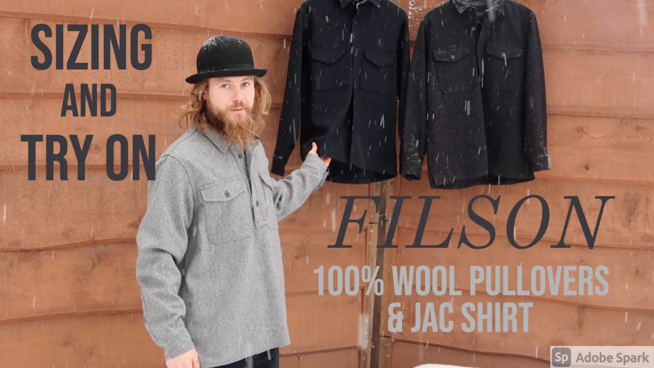 Пуловеры и рубашка-жакет FILSON Mackinaw из 100% шерсти