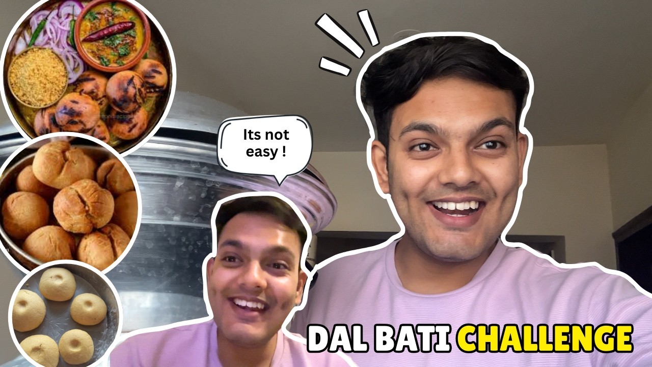 Dal Bati Challenge😋 | VLOG