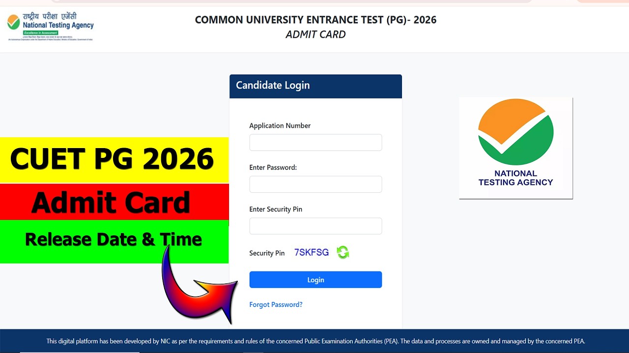 CUET PG 2026 Admit Card Release Date Out | CUET PG 2026 Admit Card Helpline Call Recording