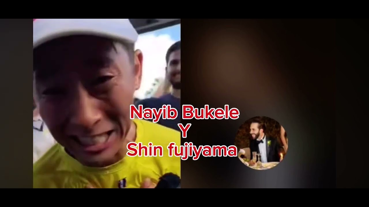 Shin Fujiyama conversa con el presidente Nayib Bukele impresionante thank El Salvador