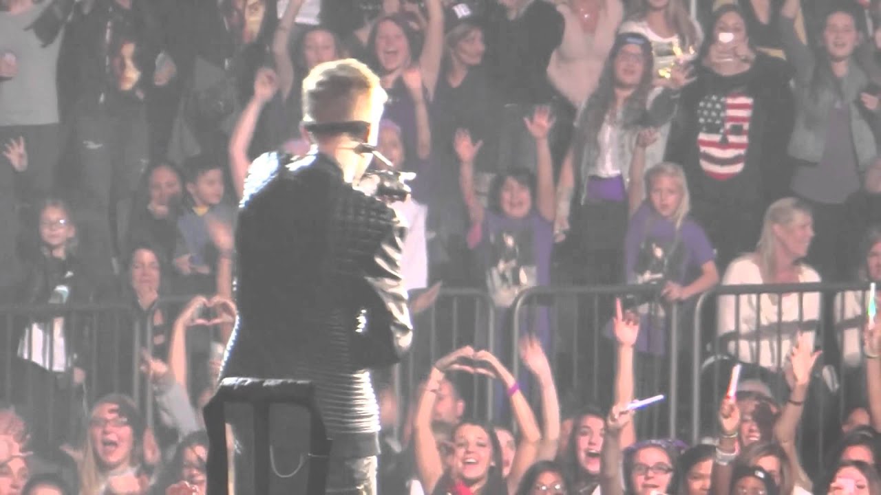 Justin Bieber Believe Tour MSG 11/28 End of ALAYLM and Thinking About You