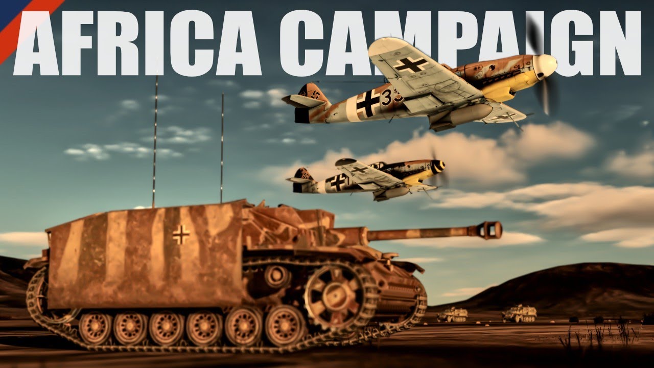 Luftwaffe defeats RAF in Africa | Welcome to Africa | JG7 Africa Campaign Showcase #DCS #WW2