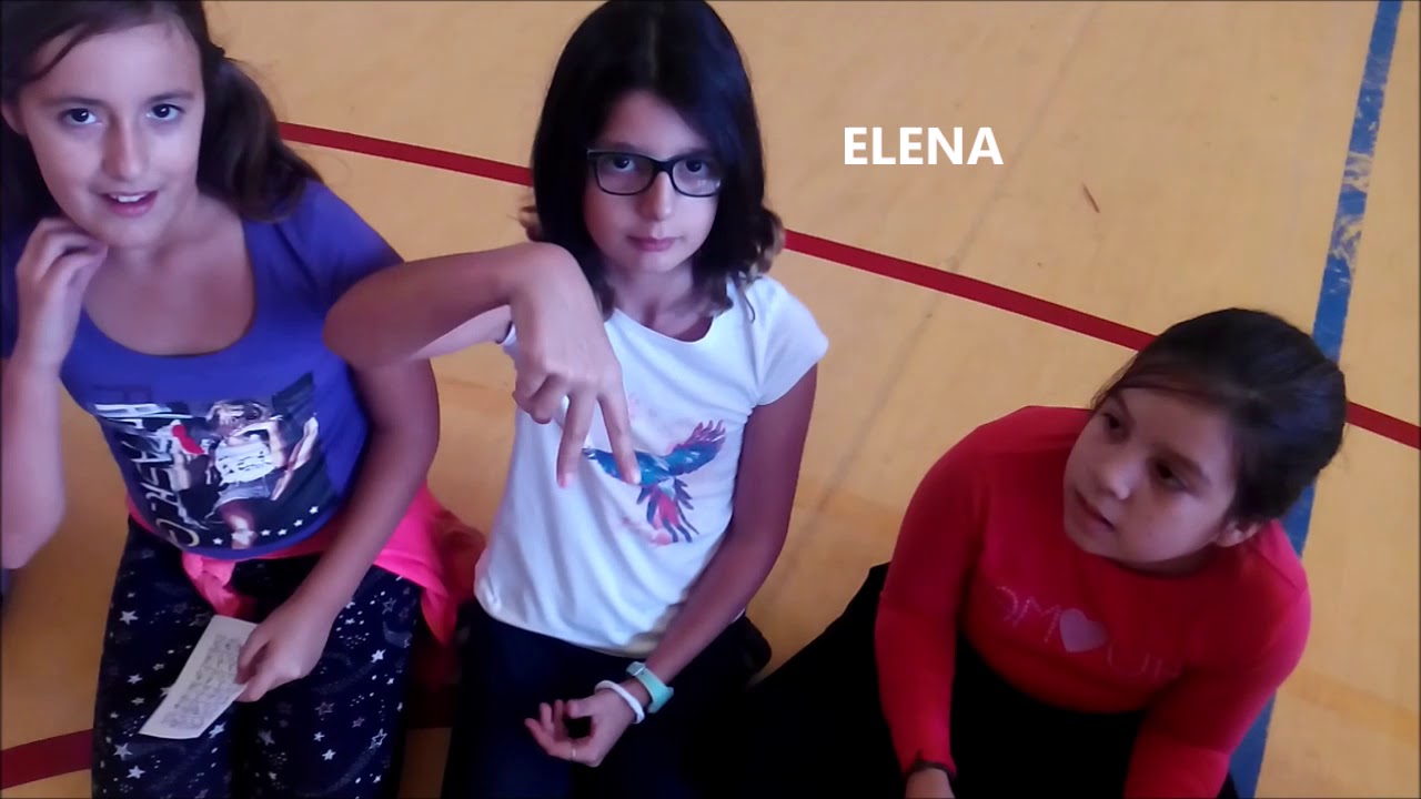 Nuestros nombres en lengua de signos. CEIP Quintiliano, Calahorra (La Rioja)