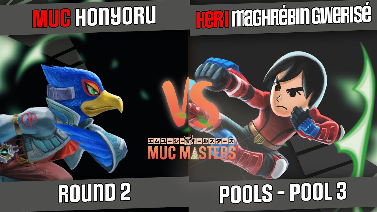 [Playoffs S1] Pools - Pool 3 - MUC | Honyoru (Falco) VS Her | | maghrébin gwerisé (Mii Brawler)
