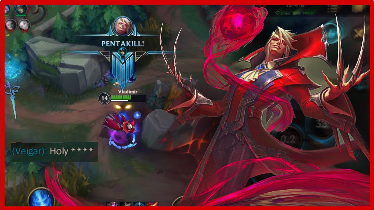 WILD RIFT - VLADIMIR IS SO OP IT WON’T TAKE SO LONG TO NERF THIS CHAMP