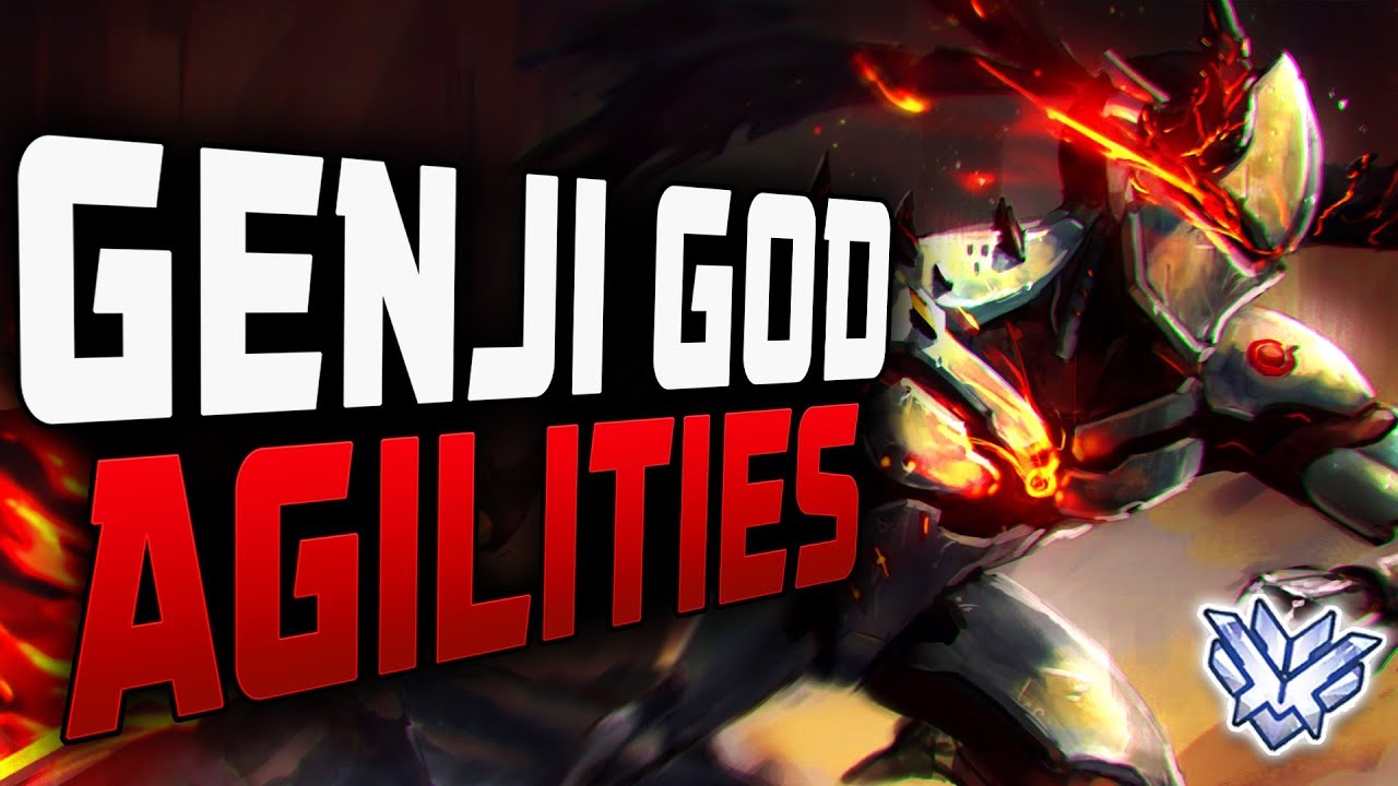 USA GENJI GOD - Agilities! Pro Genji! [ OVERWATCH SEASON 12 TOP 500 ]