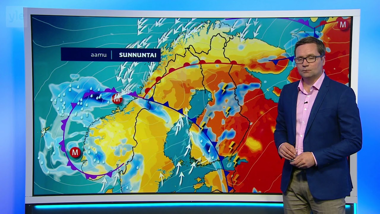 Ylen sää 8.6.2019