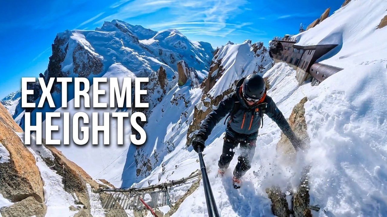 Aiguille du Midi tour with insta360 x5