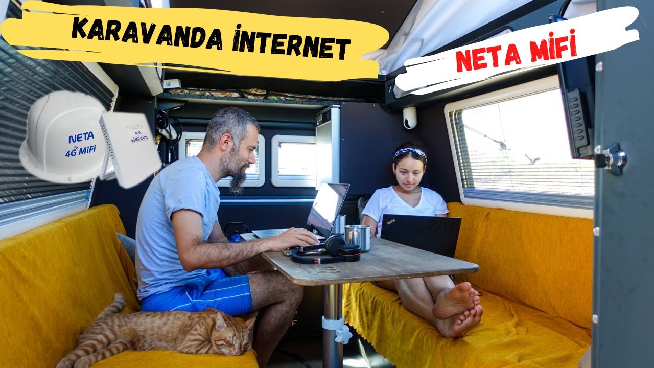 Karavanda Dağlarda İnternet Sorunu Çözüldü - Neta 4G Mifi Incelemesi | EVİM DOĞA
