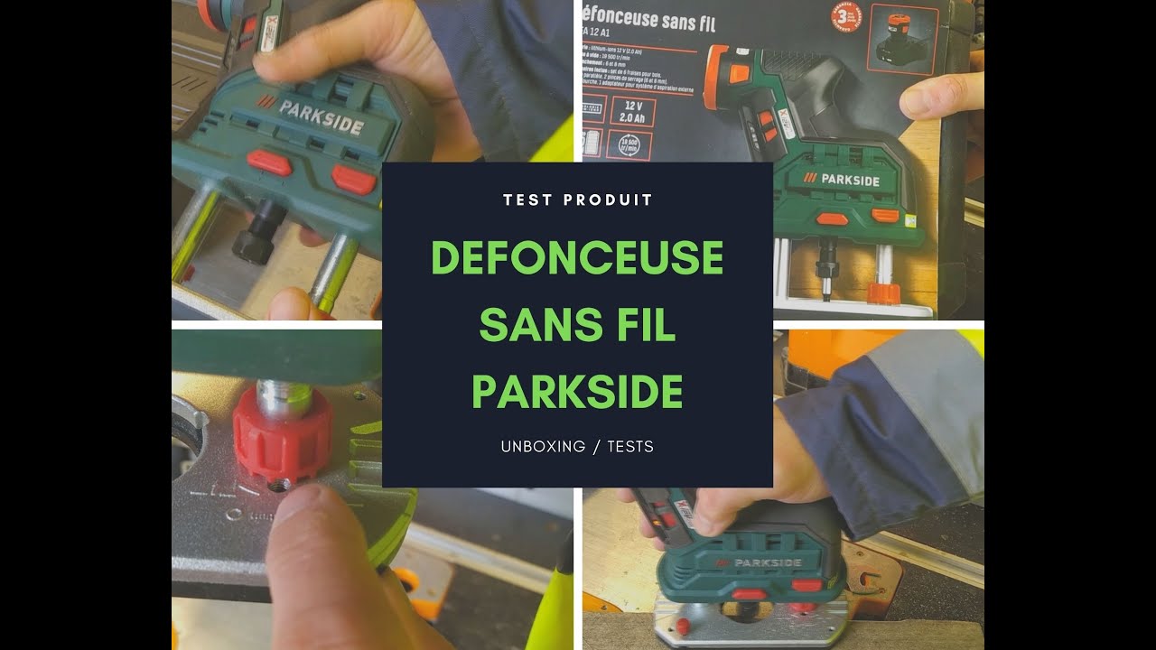 LIDL DEFONCEUSE PARKSIDE POFA 12V