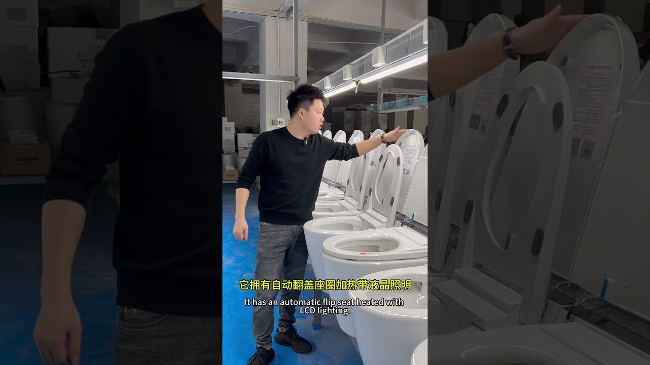 智能马桶生产厂家，支持款式定制#卫浴 #智能马桶 #进出口