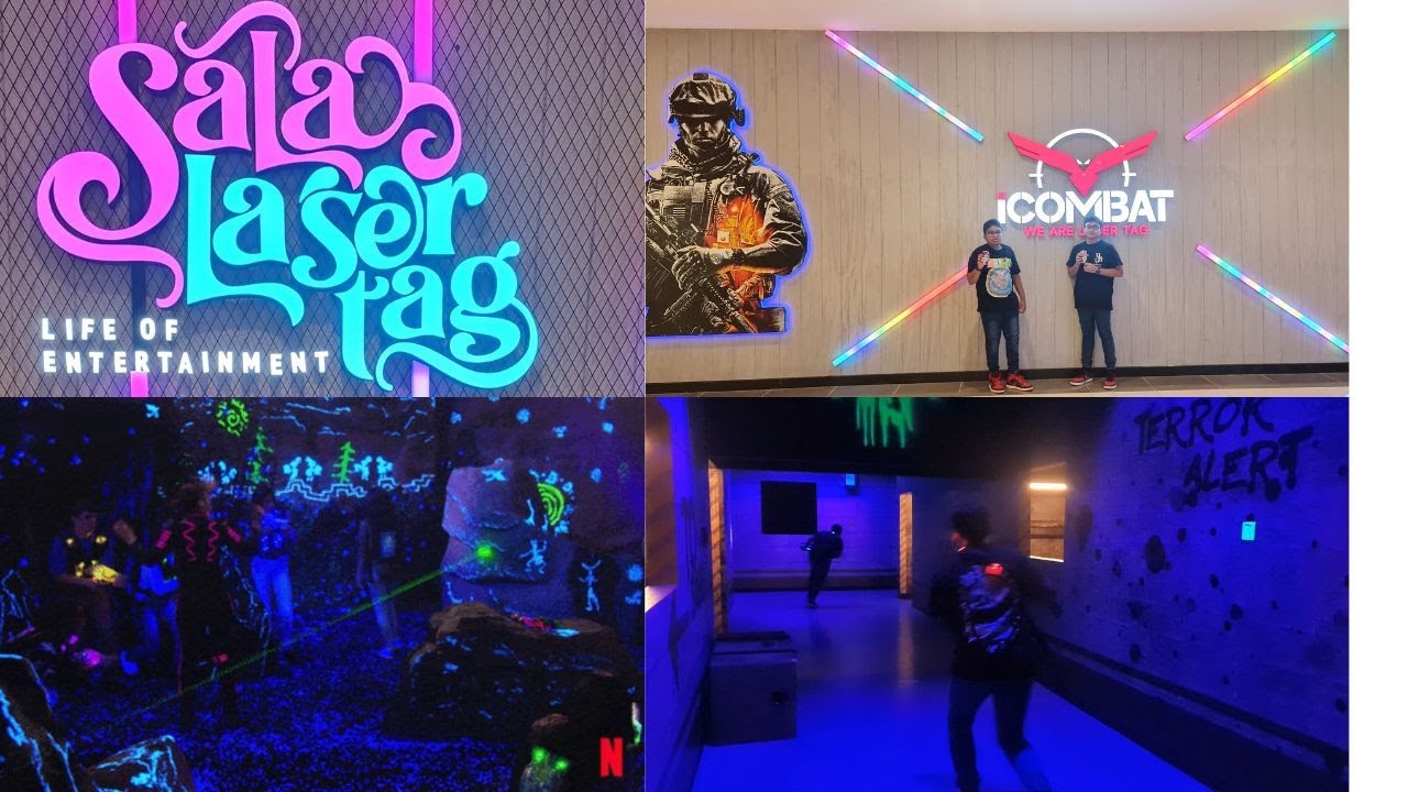 How to play laser tag 👹🙊⚔ | iCOMBAT laser tag | Easam&rsquo;s World