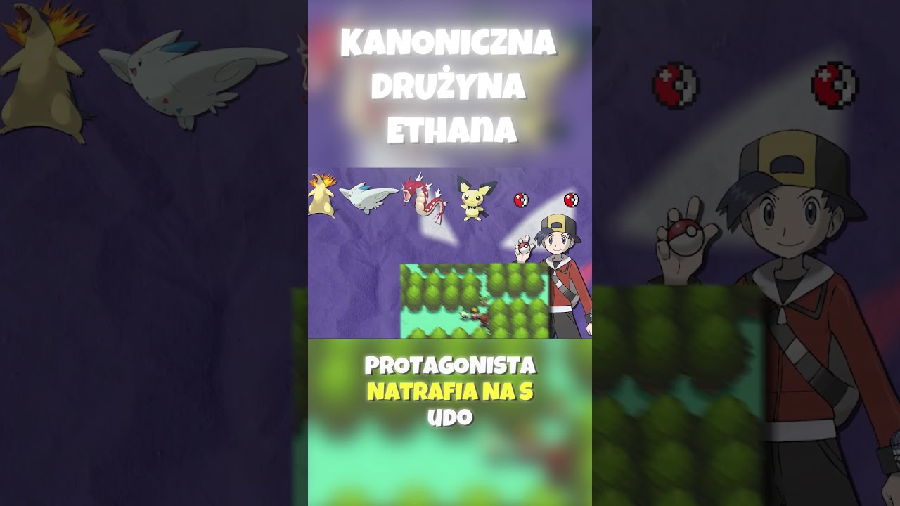 KANONICZNA Drużyna Ethana z Pokemon Gold i Silver #pokemon