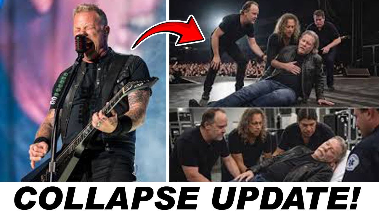 James hetfield collapse || what really happened on stage