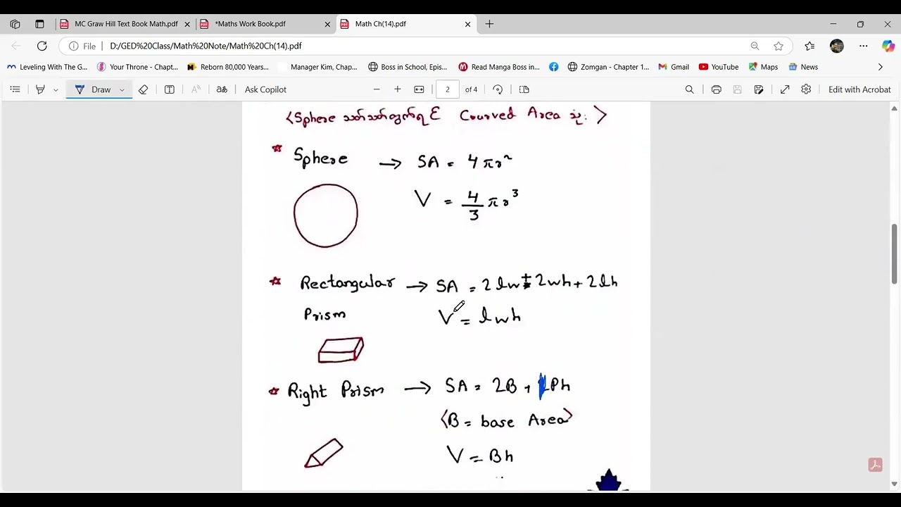 Chapter 14: Geometry Full Explain Part Two