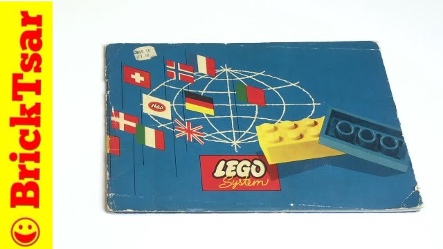 FIRST LEGO IDEA BOOK from 1960s