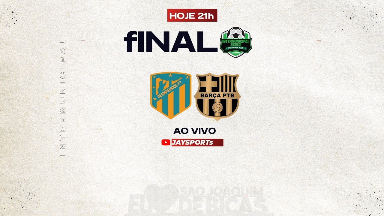 Final - Desiimpedisos X Barça PTB #jaysports #futsal
