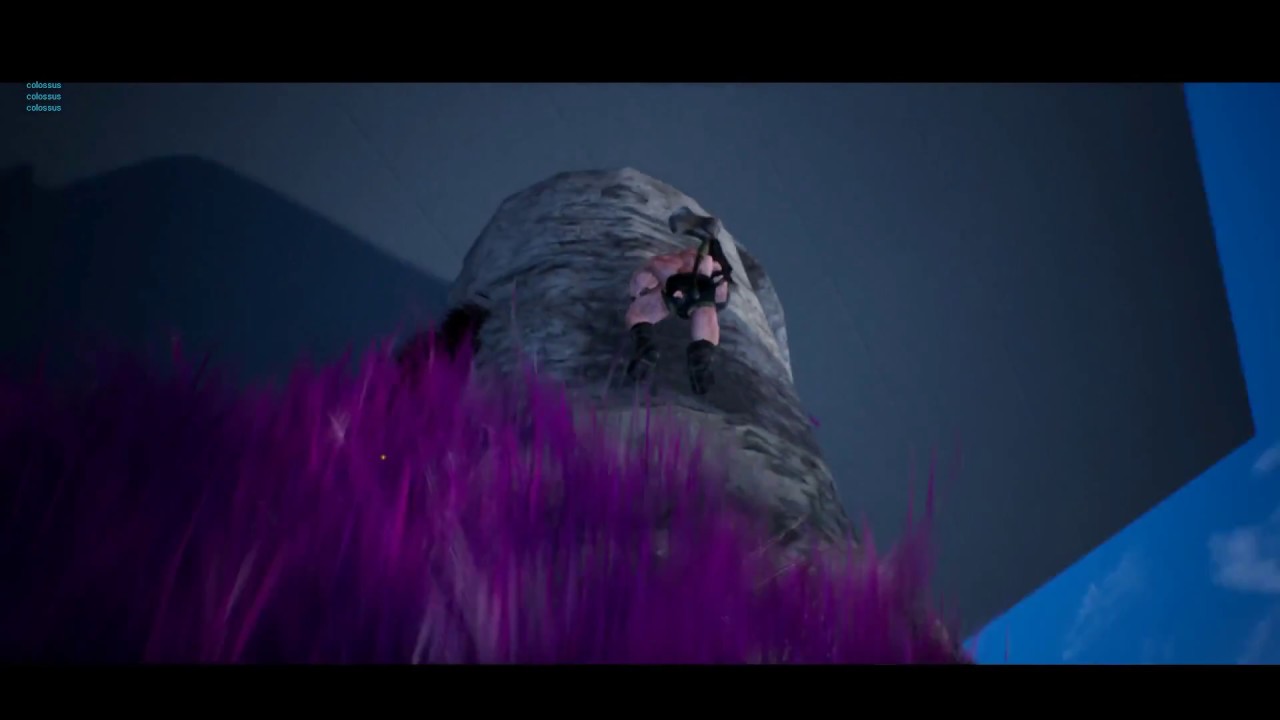 Shadow of the Colossus Climbing Tests with Unreal Engine 4