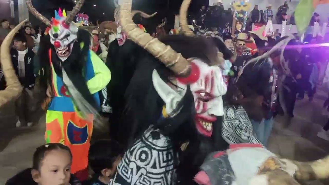 parada de bandera carnaval Carpinteros Hidalgo Barrio centro 2025