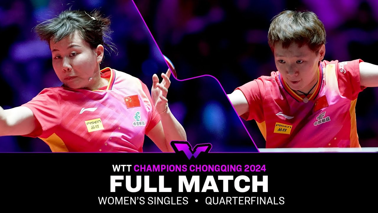 FULL MATCH | Chen Xingtong vs Wang Manyu | WS QF | #WTTChongqing 2024