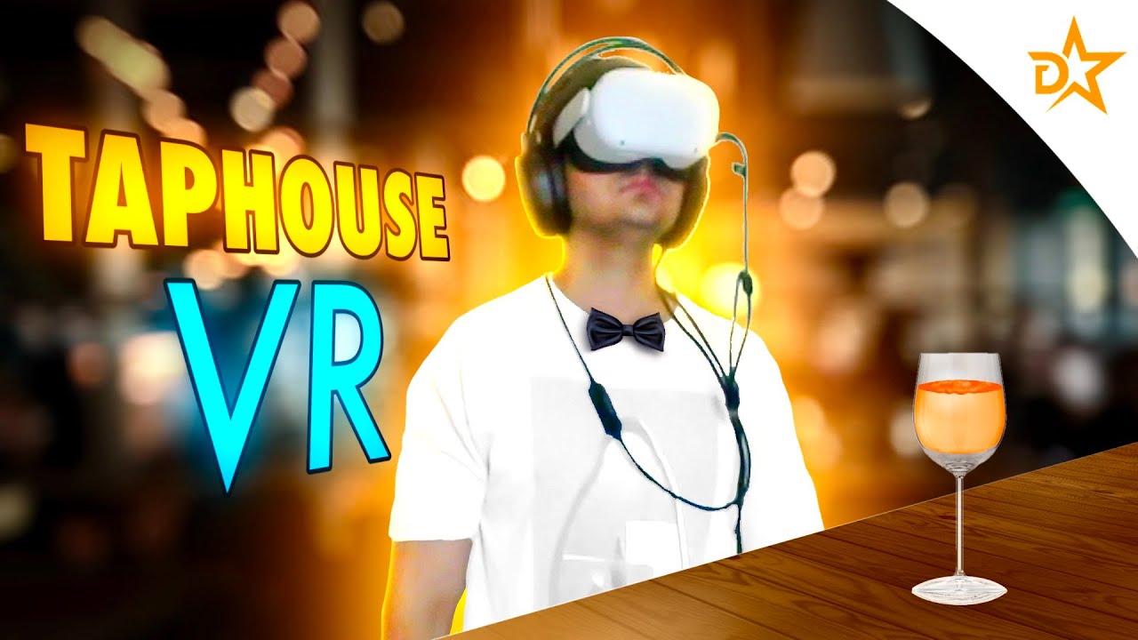I Become a Bartender In TapHouse VR! | Crafting the Ultimate Virtual Beer Experience!! 
