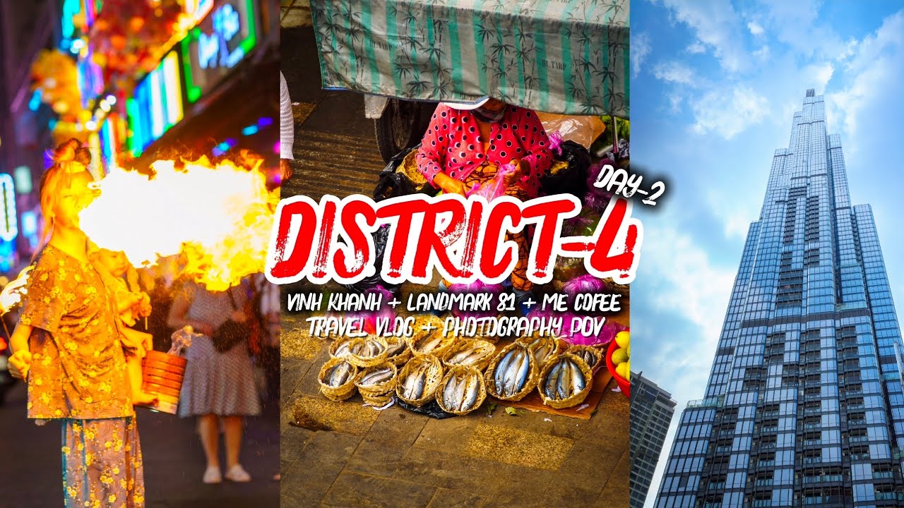 Ho Chi Minh Vietnam 🇻🇳 2026 [Day 2] - District-4 + Me Cofee + Landmark 81