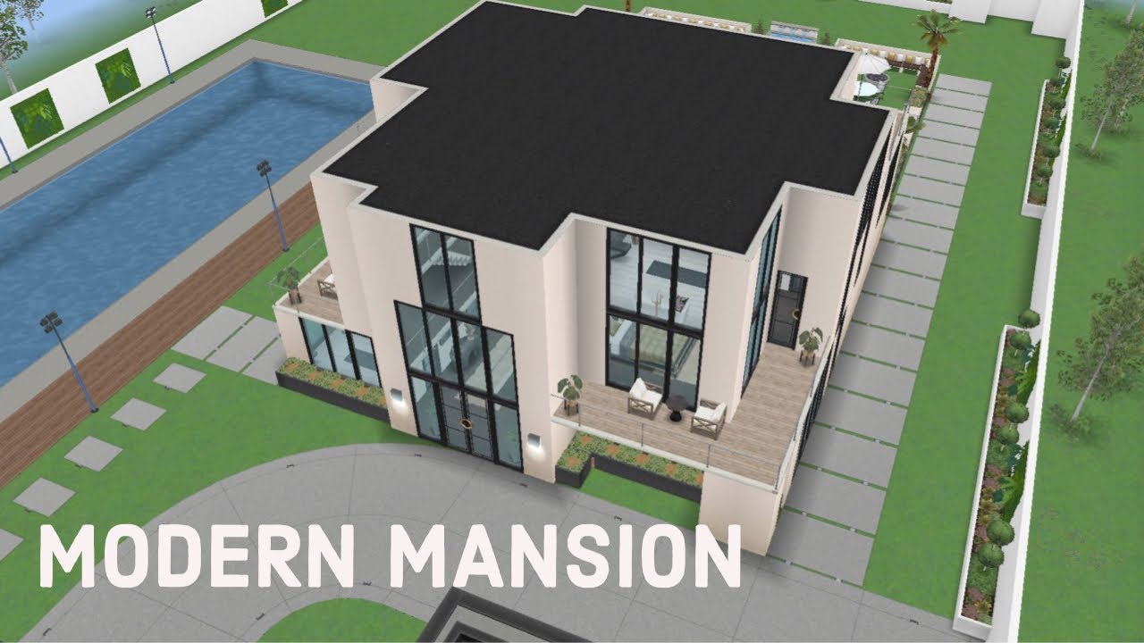 Sims Freeplay | Modern mansion house tour!