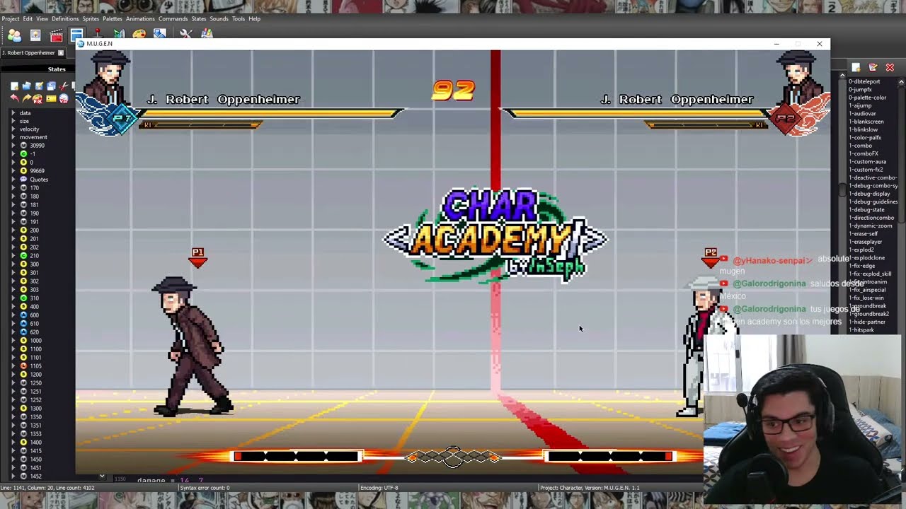 Just Chatting and Mugen