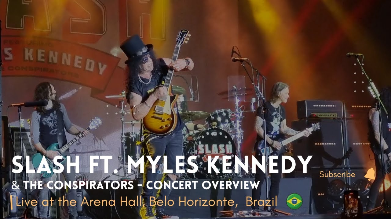 Slash ft. Myles Kennedy & The Conspirators - The River is Rising Tour '24, Belo Horizonte, Brazil
