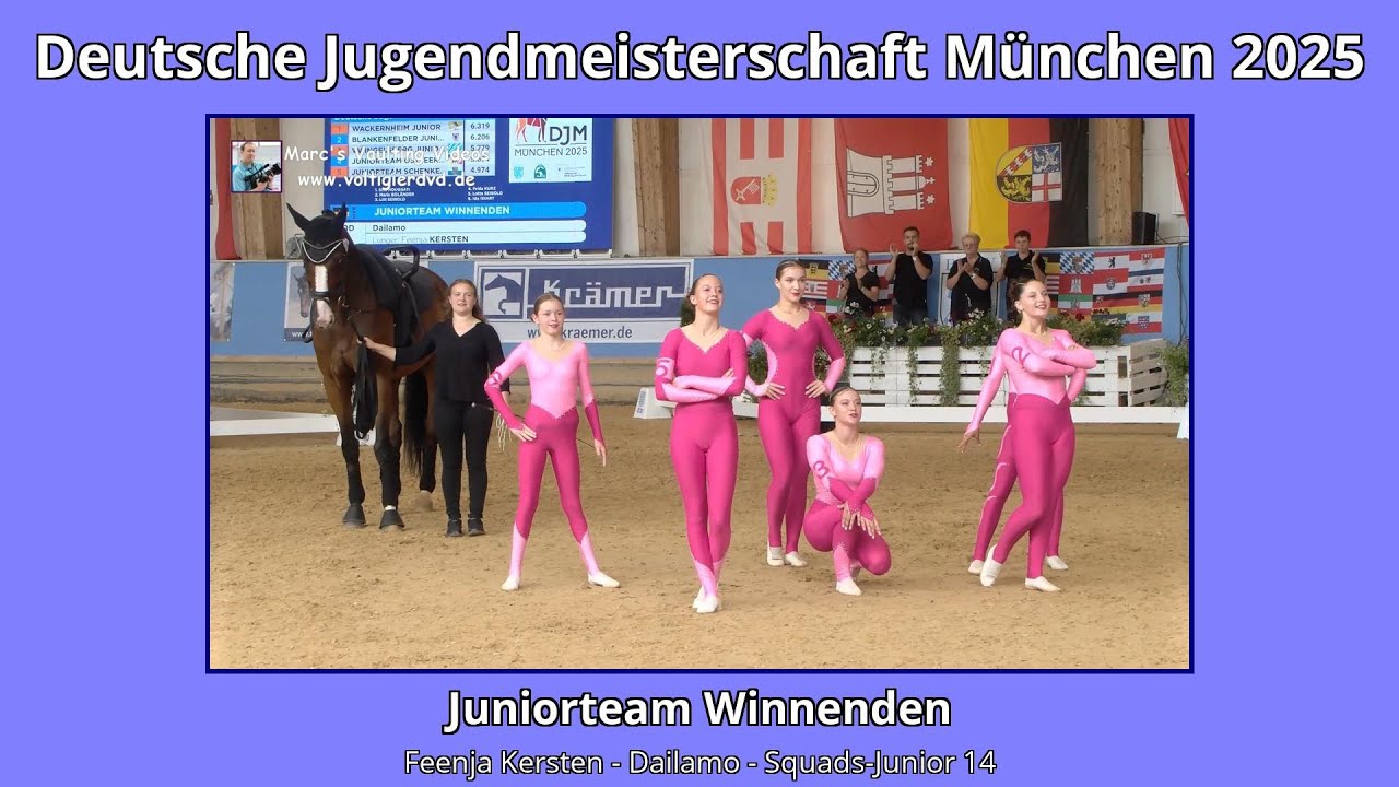 Juniorteam Winnenden - Squads-Junior 14 - DJM München 2025